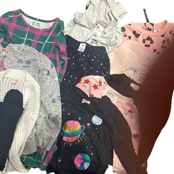 Mystery Lot of 4T/5T Girl Toddler Kid SPRING/SUMMER Clothes up to 20 Items/5lbs - Picture 6 of 7